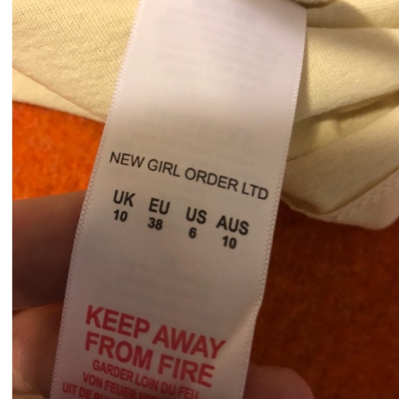 New Girl Order oversized funny Christmas long sleeve tee made in UK NWT - Picture 6 of 8